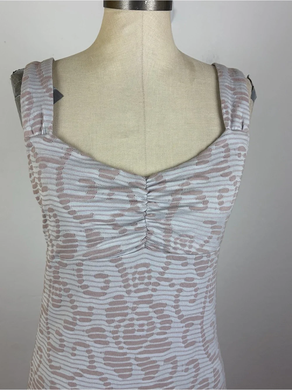 Free People Rose Stripe Mini Dress